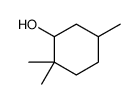 2,2,5-trimethylcyclohexan-1-ol Structure