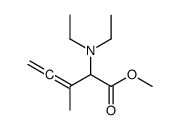 methyl 2-(diethylamino)-3-methylpenta-3,4-dienoate Structure