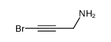 3-bromoprop-2-yn-1-amine Structure
