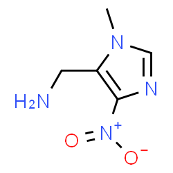 1H-Imidazole-5-methanamine,1-methyl-4-nitro-(9CI) Structure