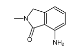 1H-Isoindol-1-one,7-amino-2,3-dihydro-2-methyl-(9CI) structure
