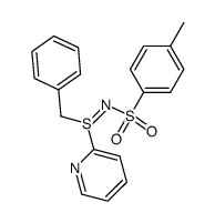 benzyl-2-pyridyl-N-p-tosylsulfilimine Structure