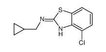 4-CHLORO-N-(CYCLOPROPYLMETHYL)BENZO[D]THIAZOL-2-AMINE picture