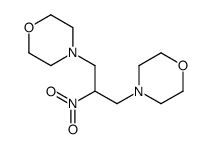 1,3-DIMORPHOLINO-2-NITROPROPANE结构式