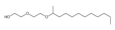 2-(2-dodecan-2-yloxyethoxy)ethanol结构式