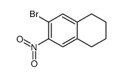 6-Brom-7-nitro-tetralin Structure