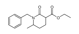 ethyl 1-benzyl-6-methylpiperidin-2-one-3-carboxylate Structure