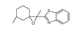 2-[(2R,3S,5R)-2,5-dimethyl-1-oxaspiro[2.5]octan-2-yl]-1,3-benzothiazole Structure