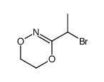 3-(1-bromoethyl)-5,6-dihydro-1,4,2-dioxazine Structure