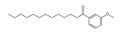 1-(3-methoxy-phenyl)-tridecan-1-one结构式