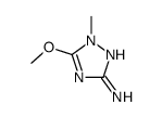 5-methoxy-1-methyl-1,2,4-triazol-3-amine结构式