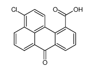 3-chloro-7-oxo-7H-benz[de]anthracene-11-carboxylic acid Structure