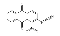 2-azido-1-nitro-anthraquinone Structure