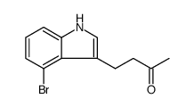 2-BUTANONE,4-(4-BROMO-1H-INDOL-3-YL)- picture