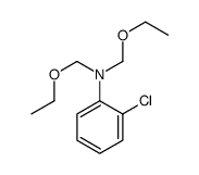 2-chloro-N,N-bis(ethoxymethyl)aniline结构式