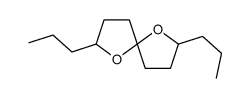 2,7-dipropyl-1,6-dioxaspiro[4.4]nonane Structure