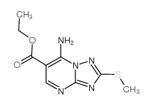 ethyl 7-amino-2-(methylthio)[1,2,4]triazolo[1,5-a]pyrimidine-6-carboxylate picture