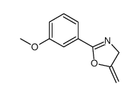 2-(3-methoxyphenyl)-5-methylidene-4H-1,3-oxazole Structure