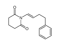 1-(4-phenylbut-1-enyl)piperidine-2,6-dione结构式