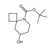 tert-butyl 8-hydroxy-5-azaspiro[3.5]nonane-5-carboxylate Structure