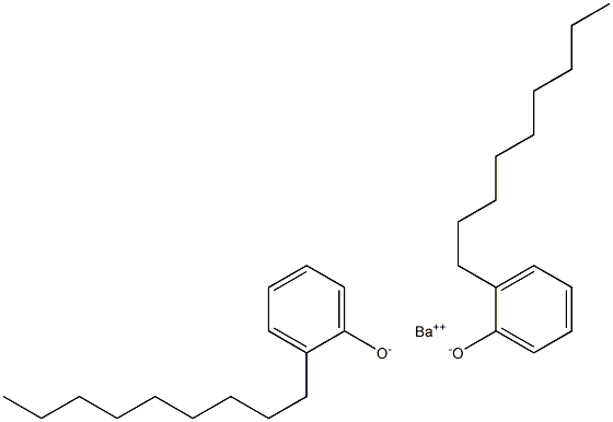 Phenol, nonyl-, barium salt, basic Structure