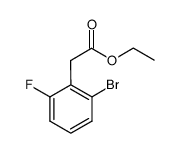 ethyl (2-bromo-6-fluorophenyl)acetate Structure