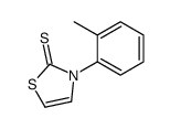 3-(2-methylphenyl)-1,3-thiazole-2-thione Structure