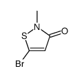 5-bromo-2-methyl-1,2-thiazol-3-one结构式