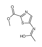 methyl 5-acetamido-1,3-thiazole-2-carboxylate结构式