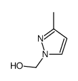 (3-methylpyrazol-1-yl)methanol Structure