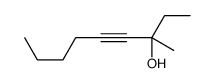 3-methylnon-4-yn-3-ol结构式