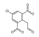 (4-Chloro-2,6-dinitrophenyl)acetaldehyde Structure