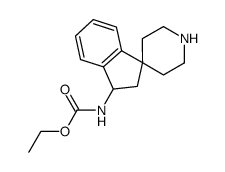 ethyl 2,3-dihydrospiro[indene-1,4'-piperidin]-3-ylcarbamate Structure