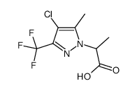 2-(4-CHLORO-5-METHYL-3-TRIFLUOROMETHYL-PYRAZOL-1-YL)-PROPIONIC ACID picture