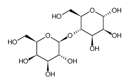 β-D-Gal-(1→4)-α-D-Man Structure