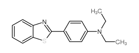 Benzenamine,4-(2-benzothiazolyl)-N,N-diethyl- Structure