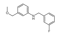 N-(3-Fluorobenzyl)-3-Methoxyaniline结构式