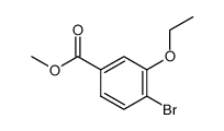 methyl 4-bromo-3-ethoxybenzoate Structure