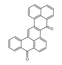 5.6-Benzo-zethren-chinon(4.14) = Perinaphthenono-2.3:Bz1.Bz2-benzanthron Structure