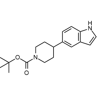 1-Boc-4-(吲哚5-基)哌啶图片