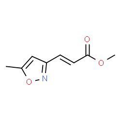 2-Propenoicacid,3-(5-methyl-3-isoxazolyl)-,methylester(9CI) structure
