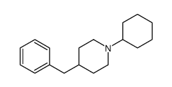 4-benzyl-1-cyclohexylpiperidine Structure