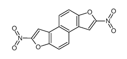 dinitro-2,7 naphto<2,1-b:6,5-b'>difuranne Structure