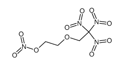 1,1,1-Trinitro-2-(2-nitrooxy-ethoxy)-ethane Structure