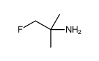 1-Fluoro-2-methyl-2-propanamine Structure