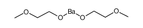 barium(2+),1-methoxyethanolate Structure