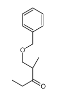 (2R)-2-methyl-1-phenylmethoxypentan-3-one Structure
