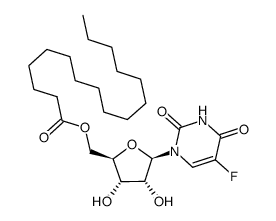 5'-palmitoyl-5-fluorouridine结构式