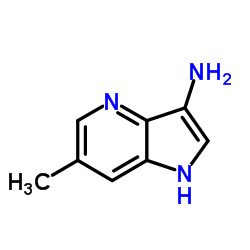 3-Amino-6-Methyl-4-azaindole结构式