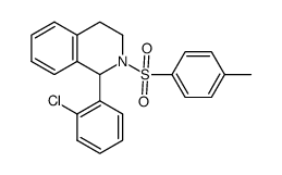 1-(2-chlorophenyl)-2-tosyl-1,2,3,4-tetrahydroisoquinoline结构式